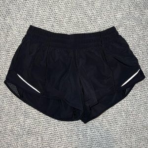 Black Hottie Hot Lululemon shorts